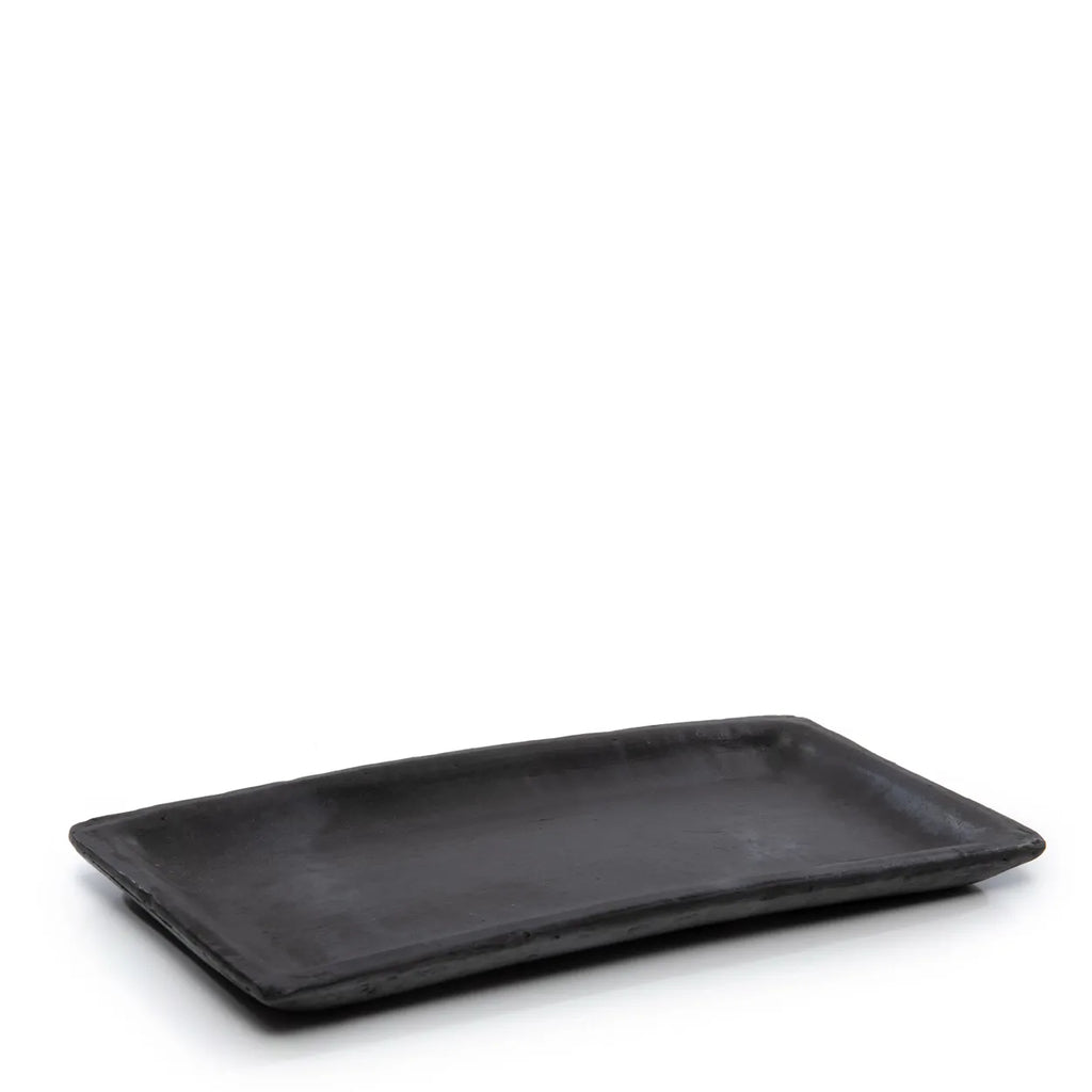 The Burnt Sushi Plate - Black - M