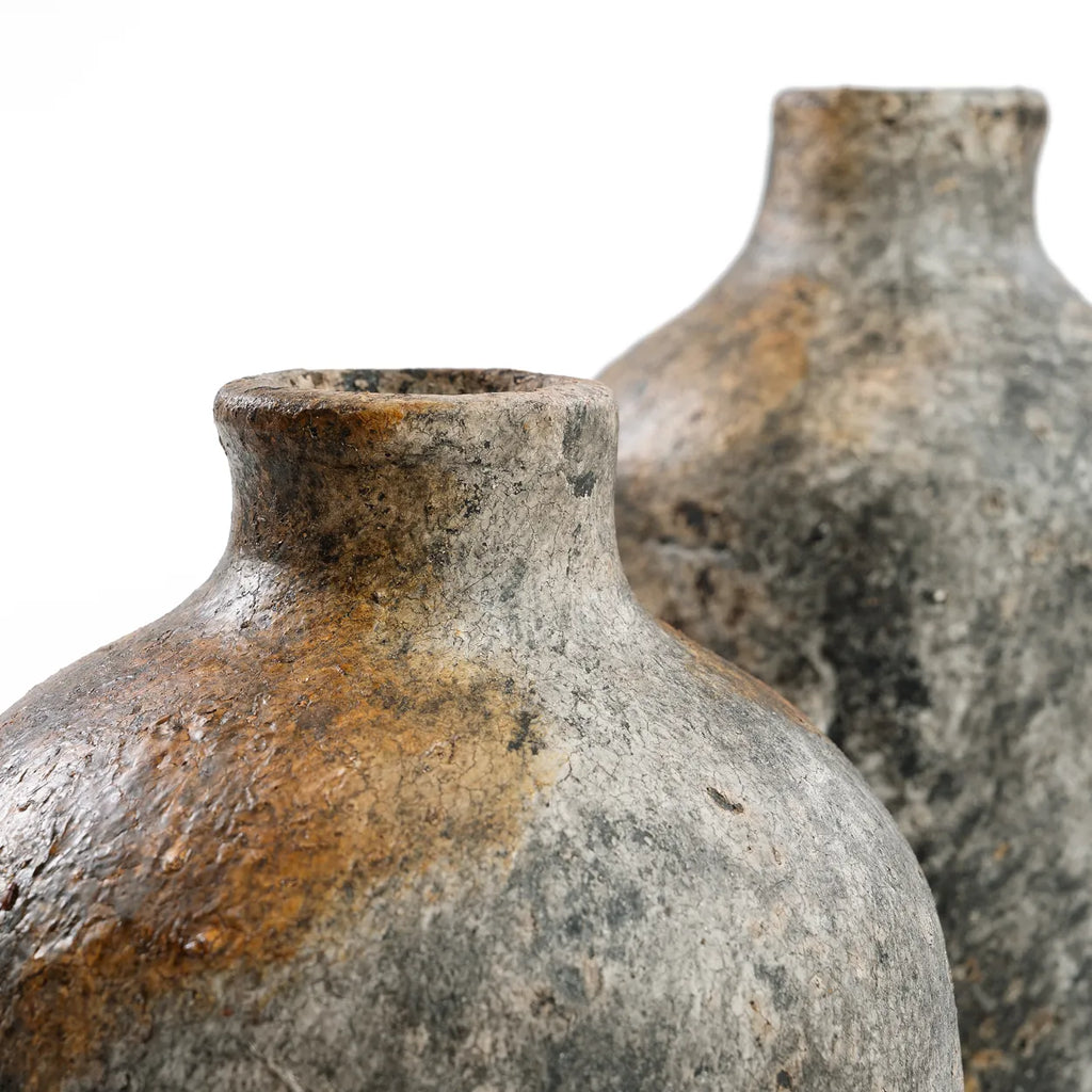 The stylish vase - Antique Grey - S