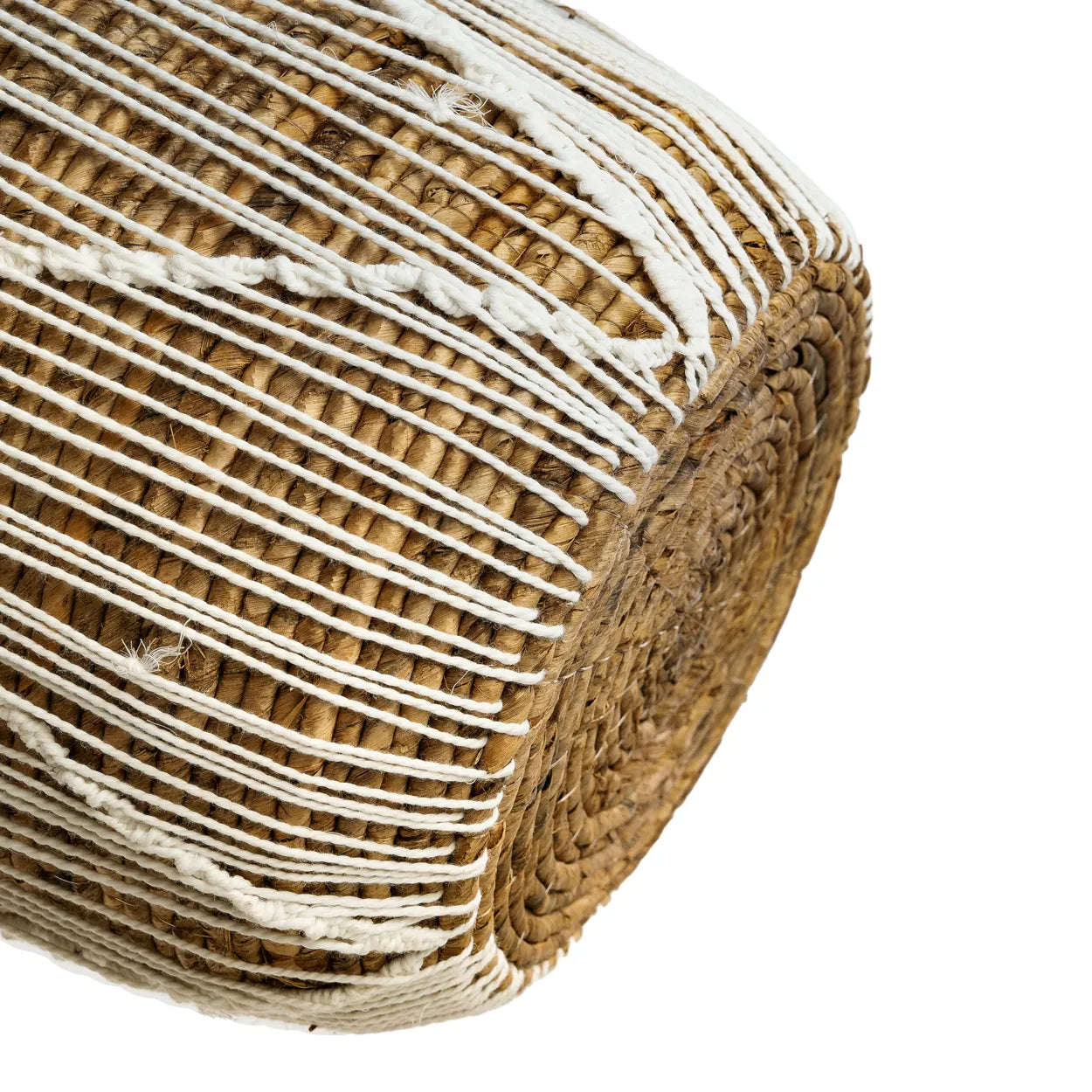 The Straight Stitched Macramé Basket - Small
