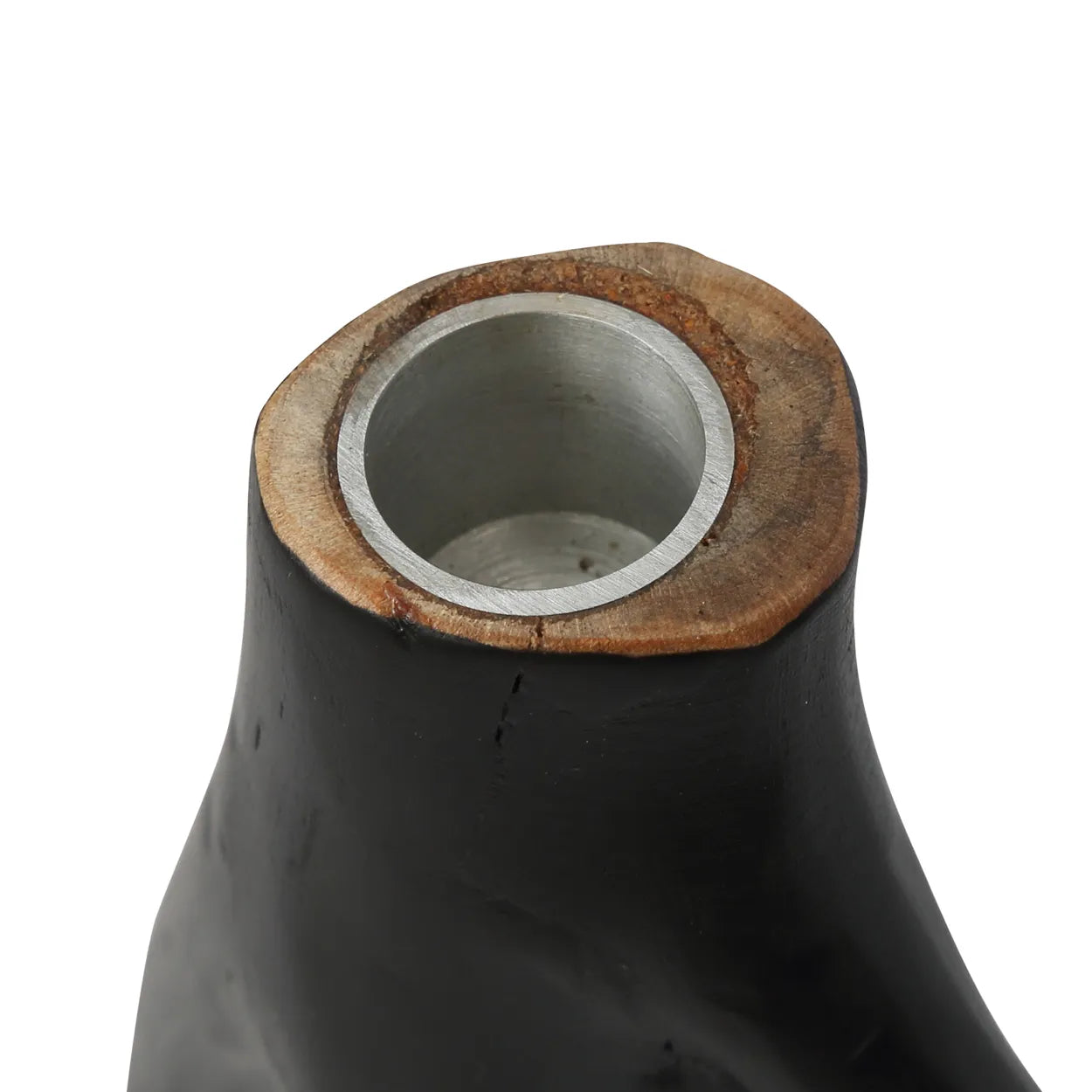 The Triple Branch Candle Holder - Black