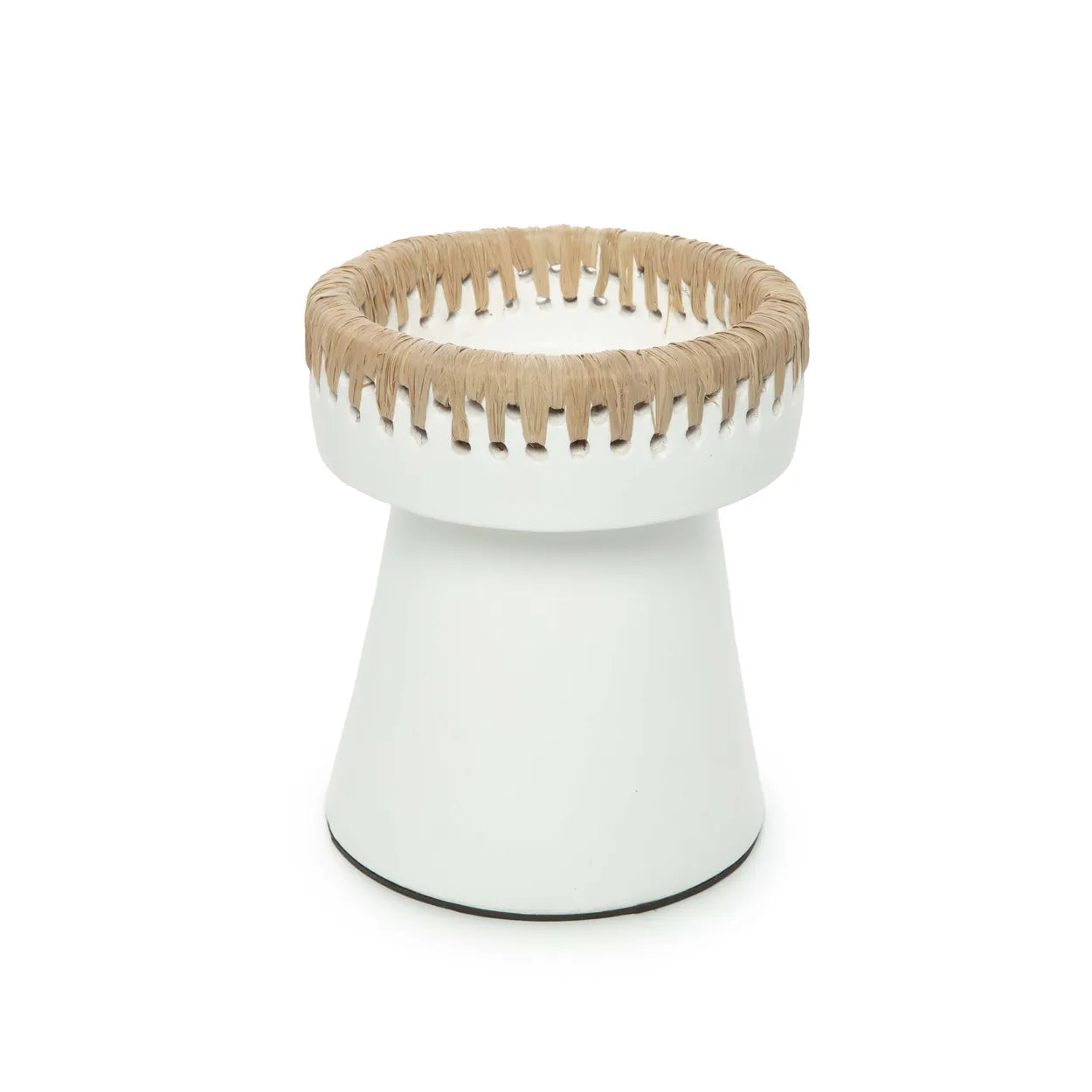 The beautiful candle holder - white of course - M