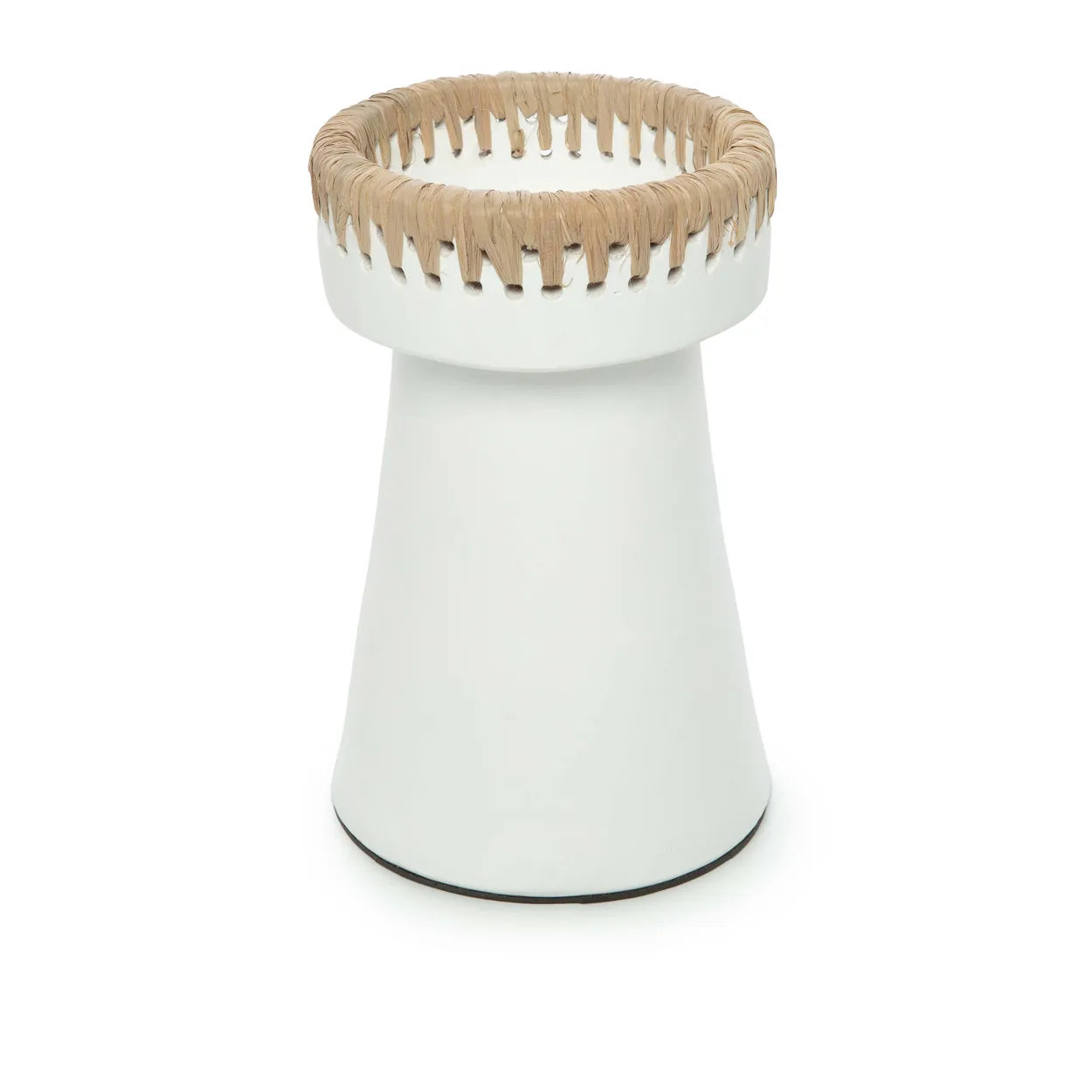 The beautiful candle holder - white of course - L