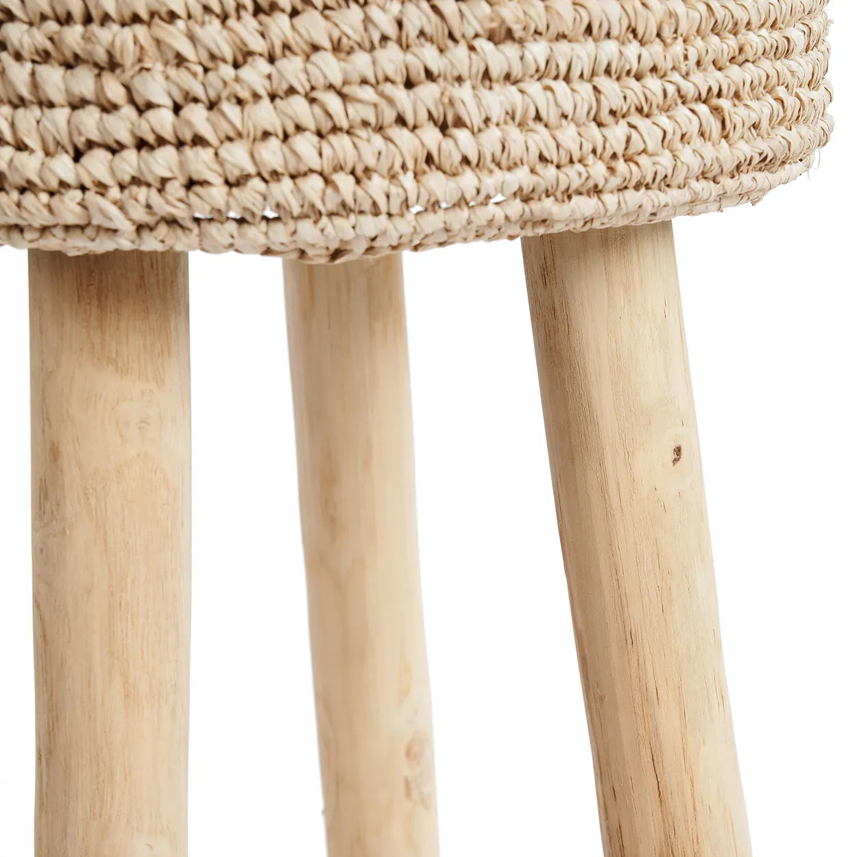 The Raffia bar stool