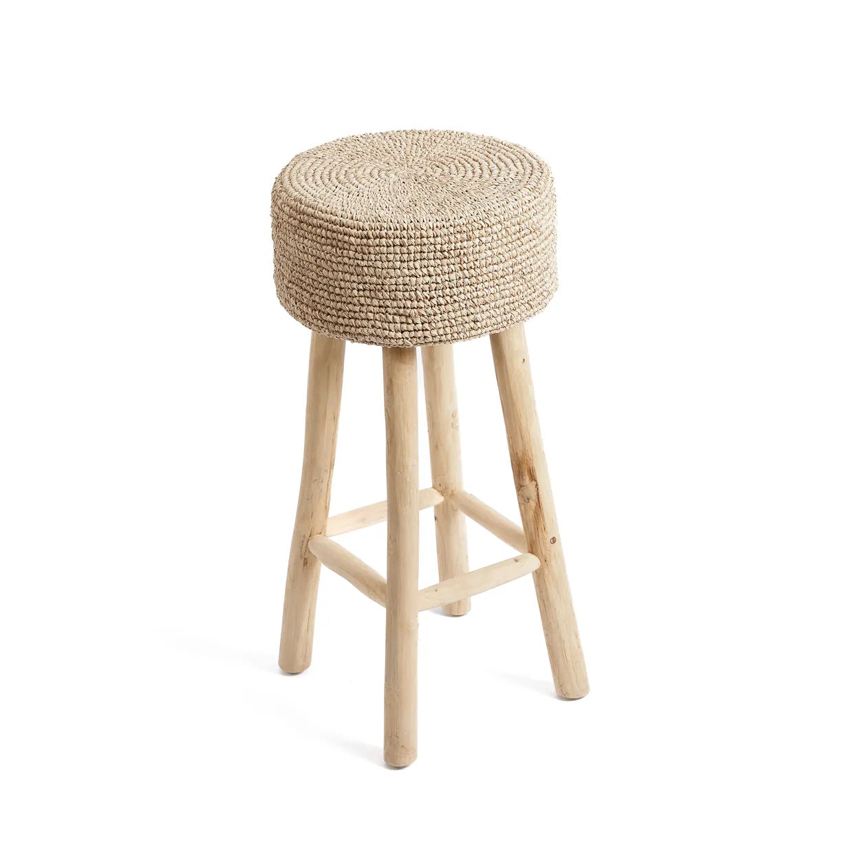 The Raffia bar stool