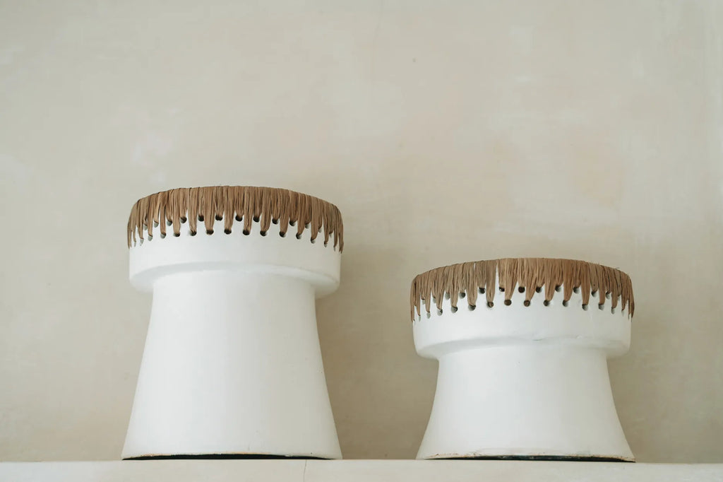 The beautiful candle holder - white of course - M