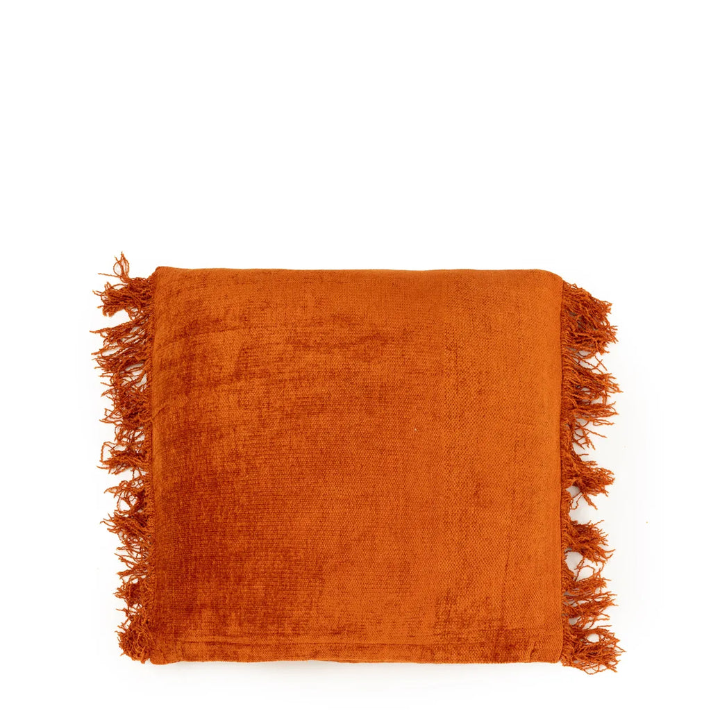 The Oh My Gee Cushion Cover - Rust Velvet - 40x40_40