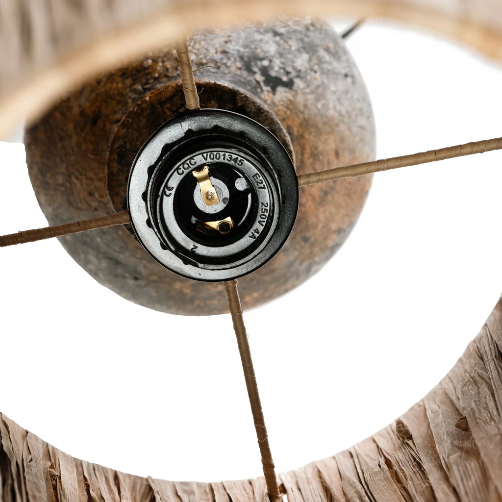 Lampe de table Ithaka - Gris antique naturel