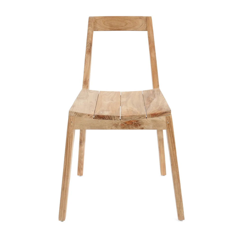 The Paxi Dining Chair - Natural - Outdoors