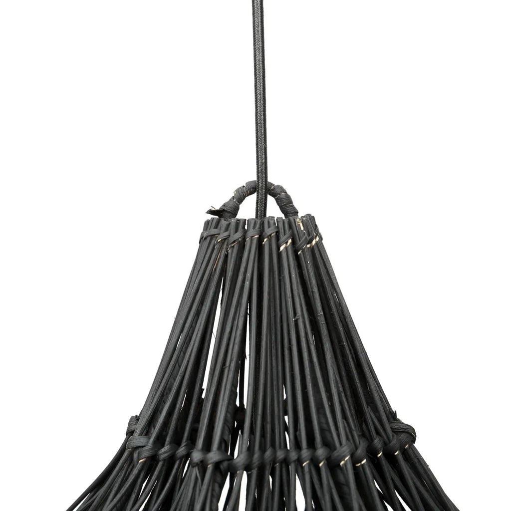 The Beaten Pendant - Black - XL