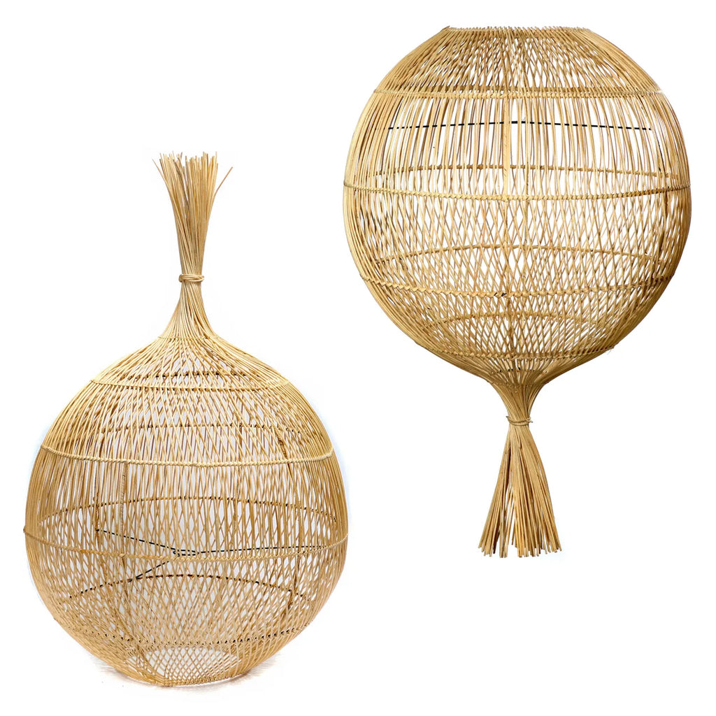 The Wonton Floor Lamp - Hanging Lamp - Natural