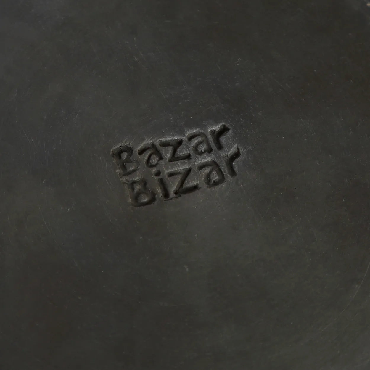 The Burnt Classic Plate - Black - L