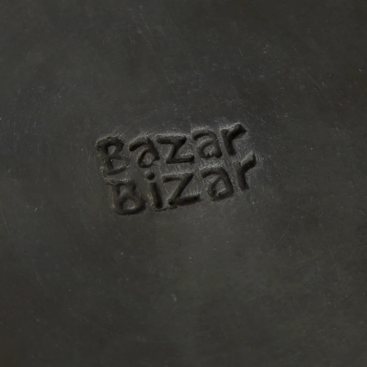 The Burnt Classic Plate - Black - S