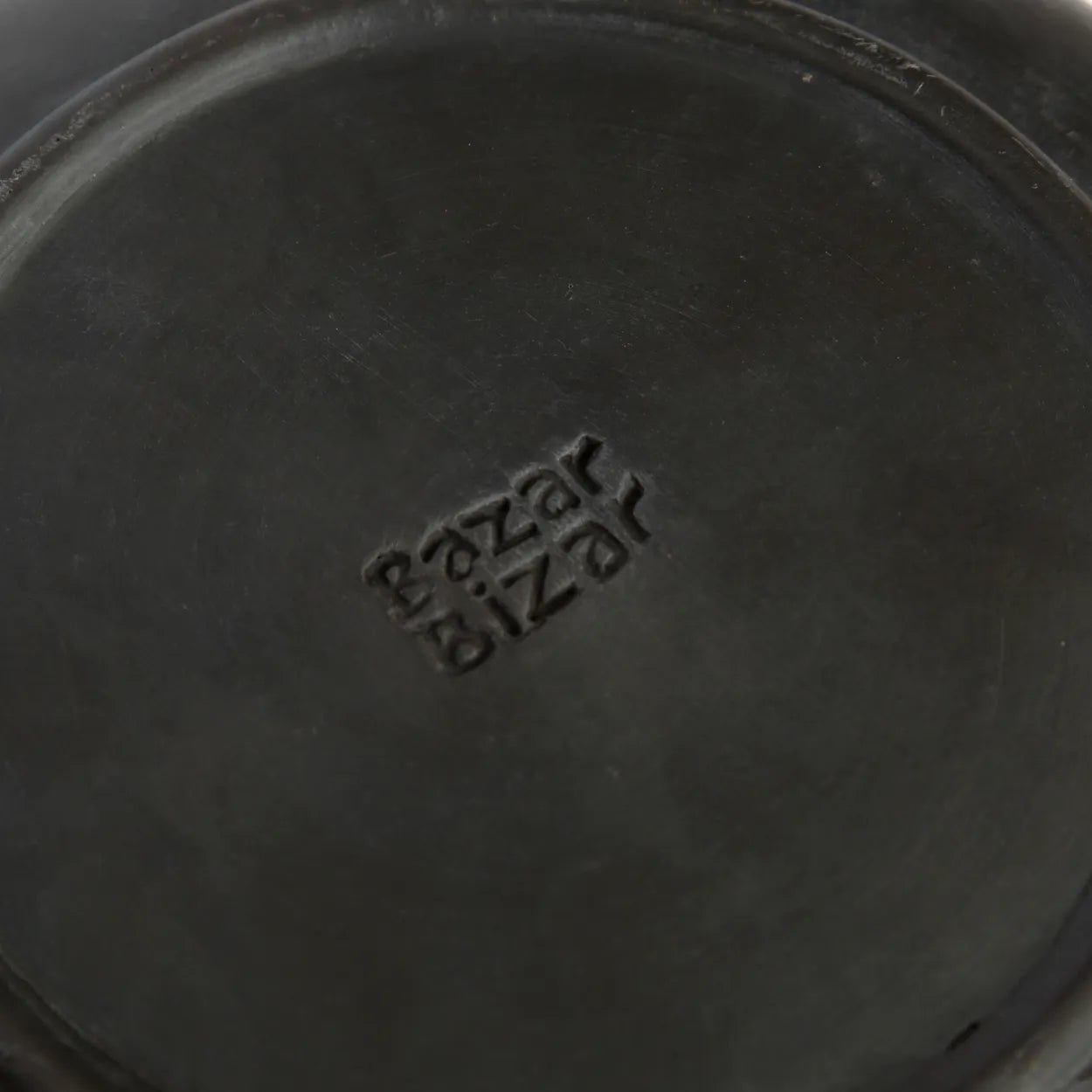The Burnt Deep Plate - Black - M