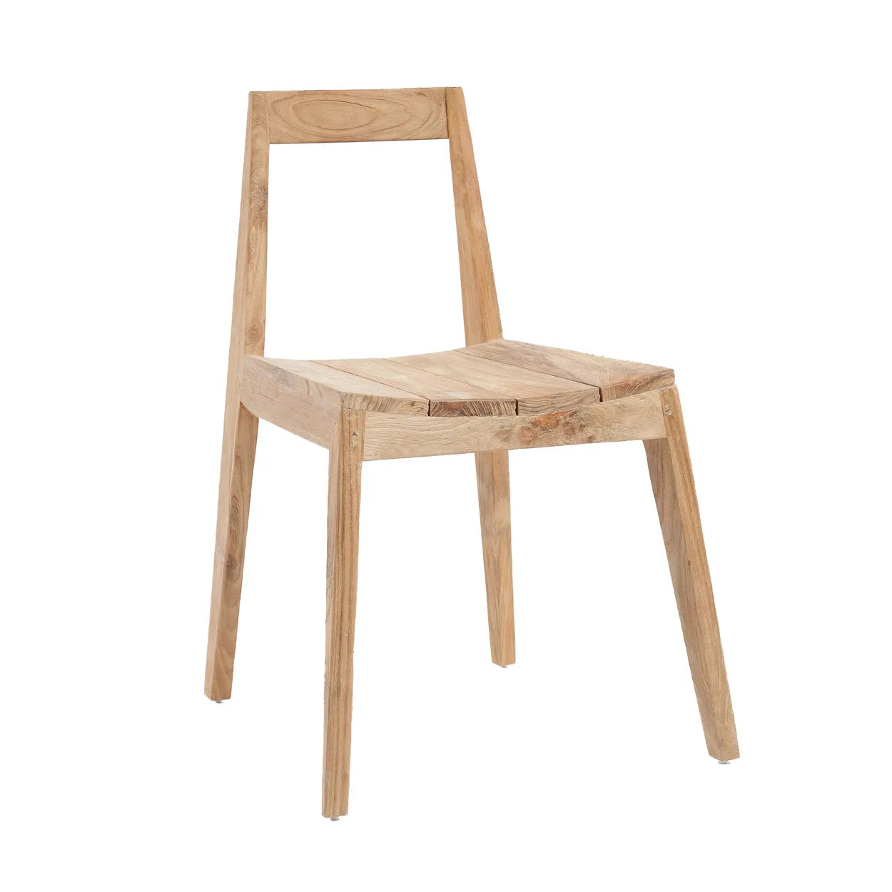 The Paxi Dining Chair - Natural - Outdoors