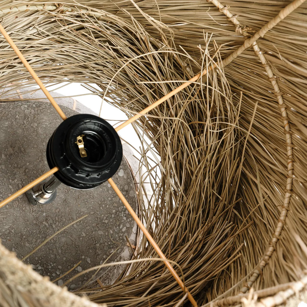 The Lipsi Table Lamp - Natural Concrete