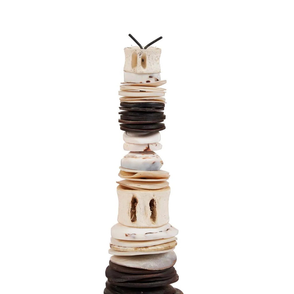Le Coquillage sur pied - Noir et blanc - M