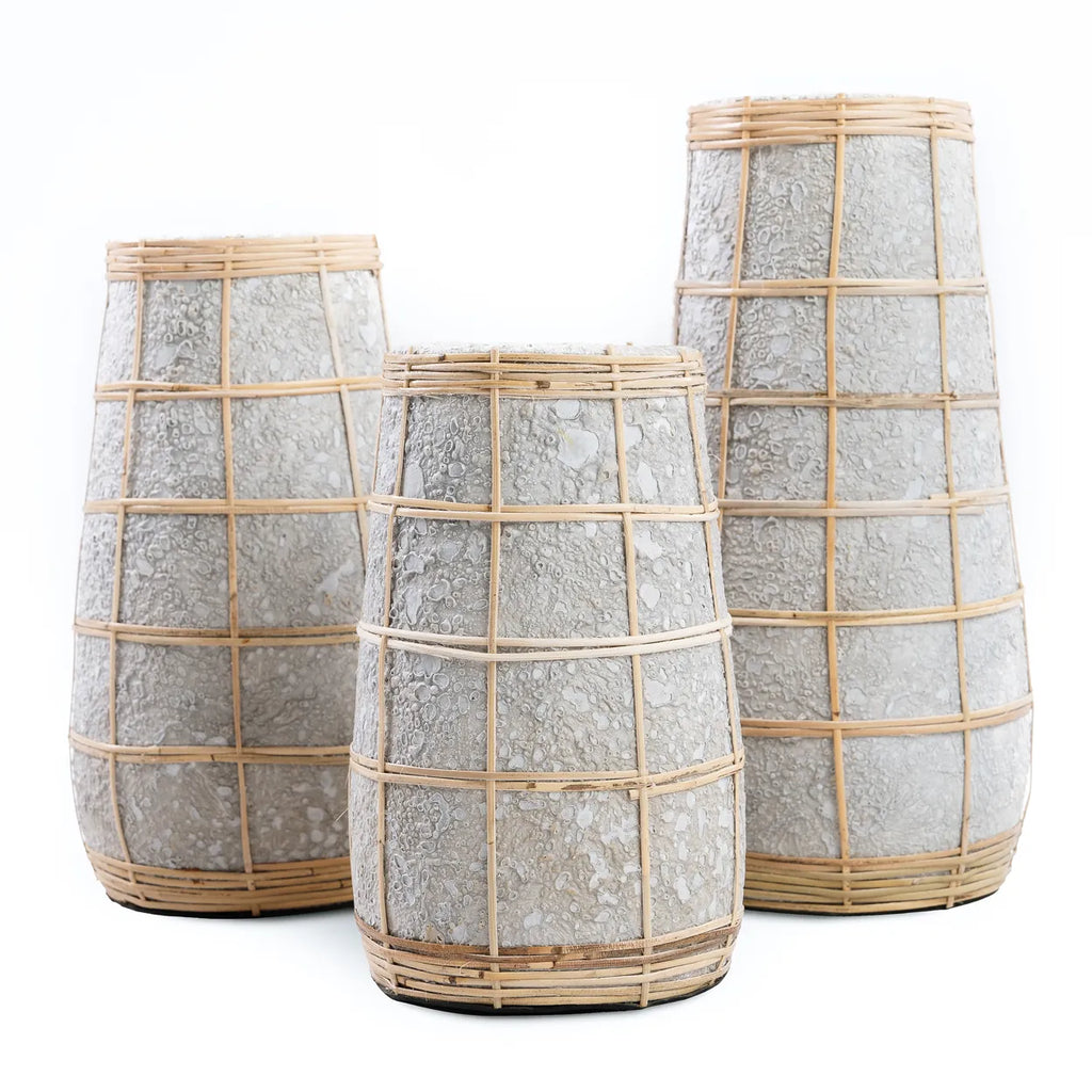 The cute vase - Concrete Natural - L