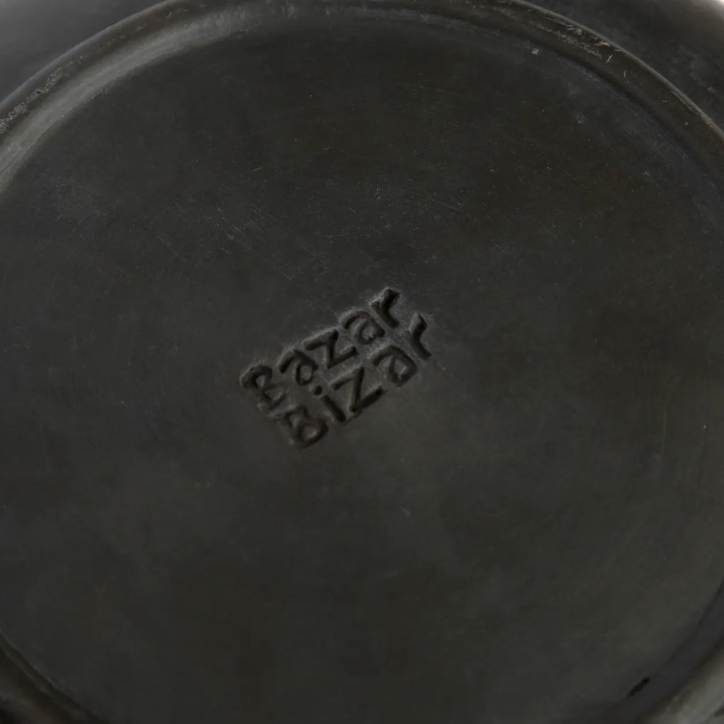 The Burnt Deep Plate - Black - M