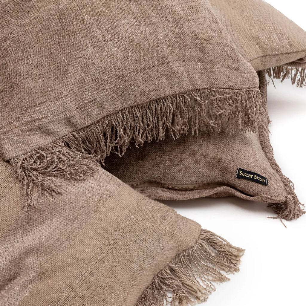 The Oh My Gee Cushion Cover - Concrete Velvet - 35x100_40