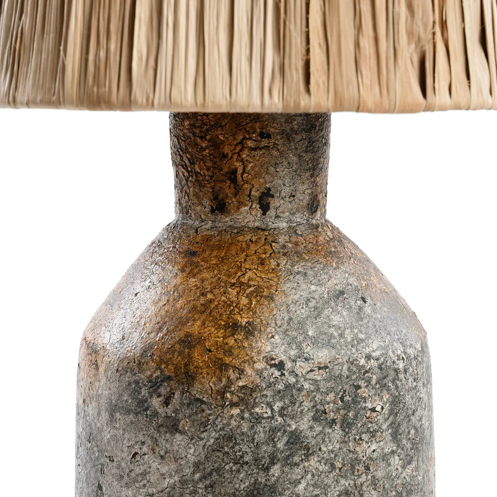 Lampe de table Ithaka - Gris antique naturel
