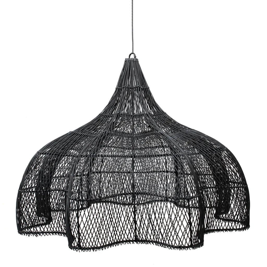 The Beaten Pendant - Black - XL