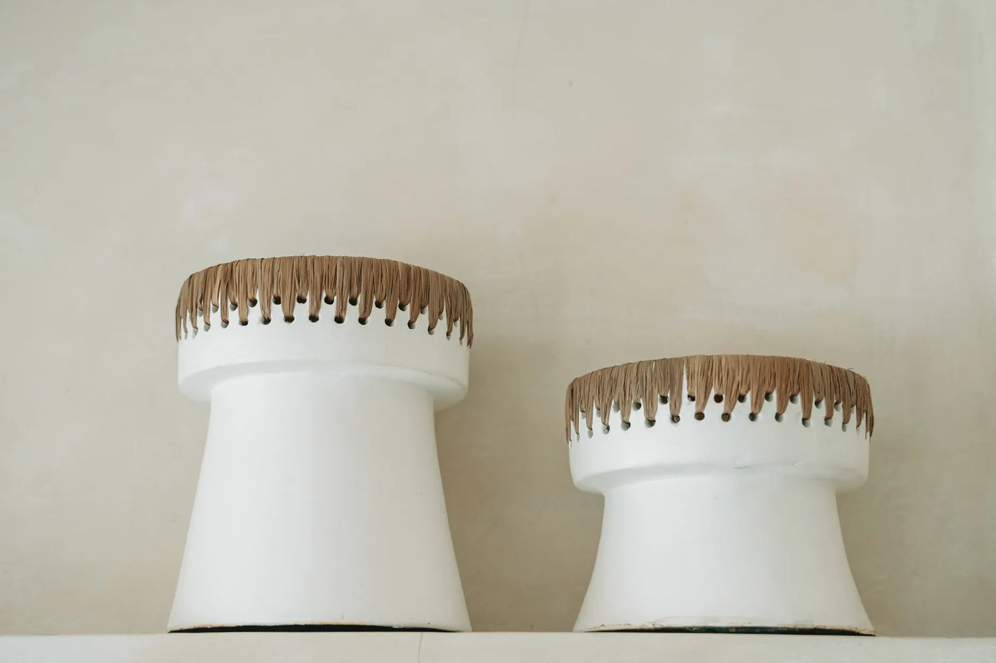 The beautiful candle holder - white of course - S