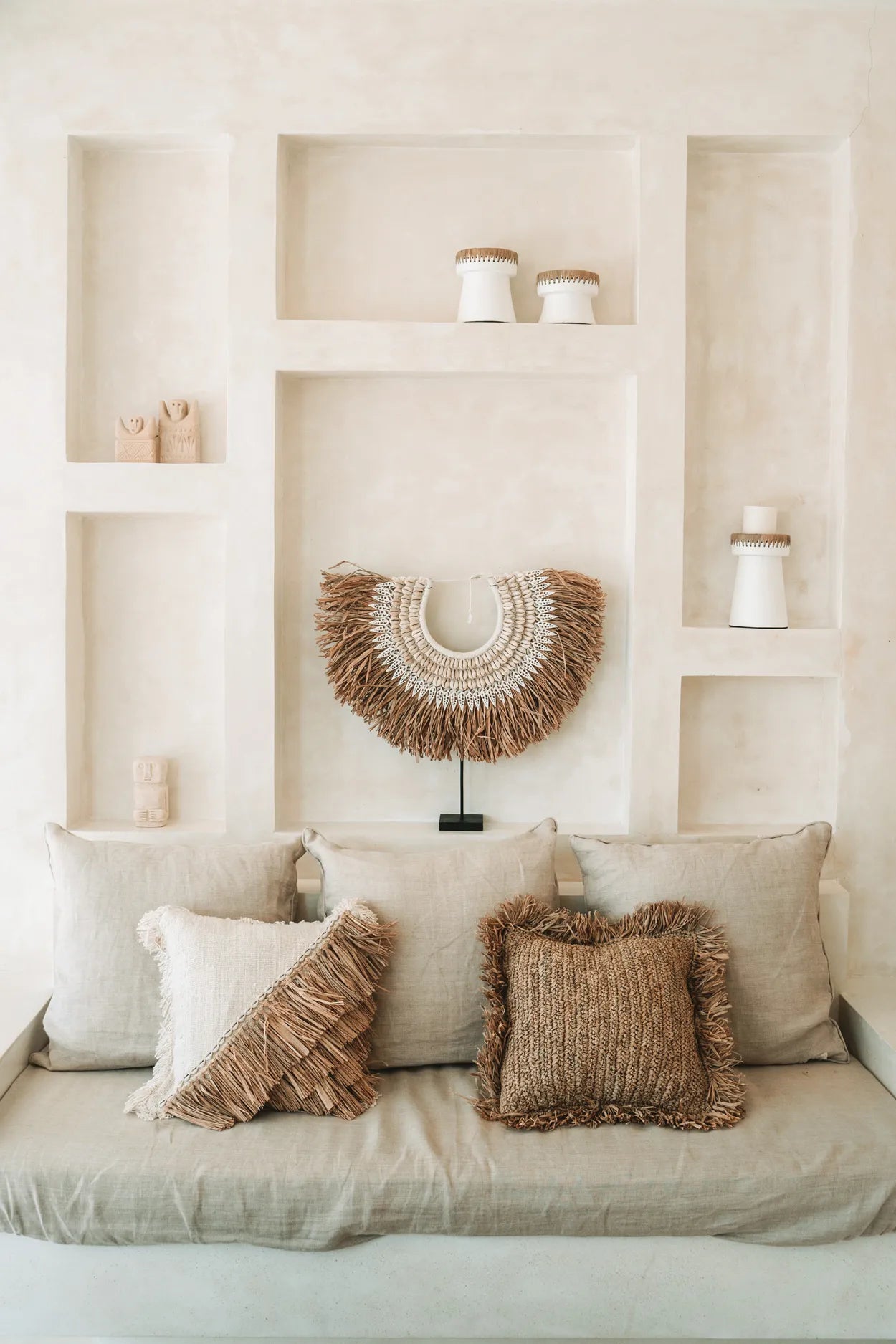 The beautiful candle holder - white of course - L