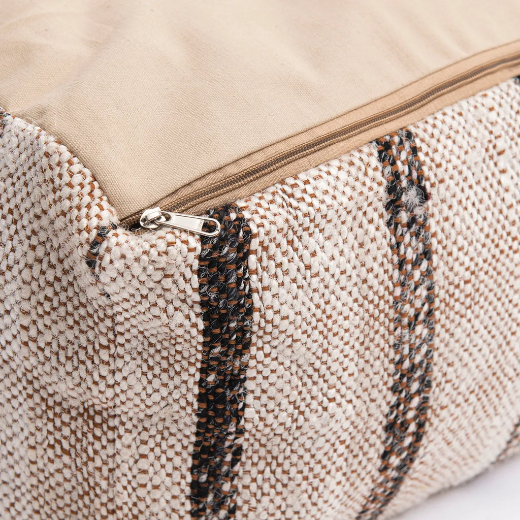 Le pouf Oh My Gee - Blanc bohème