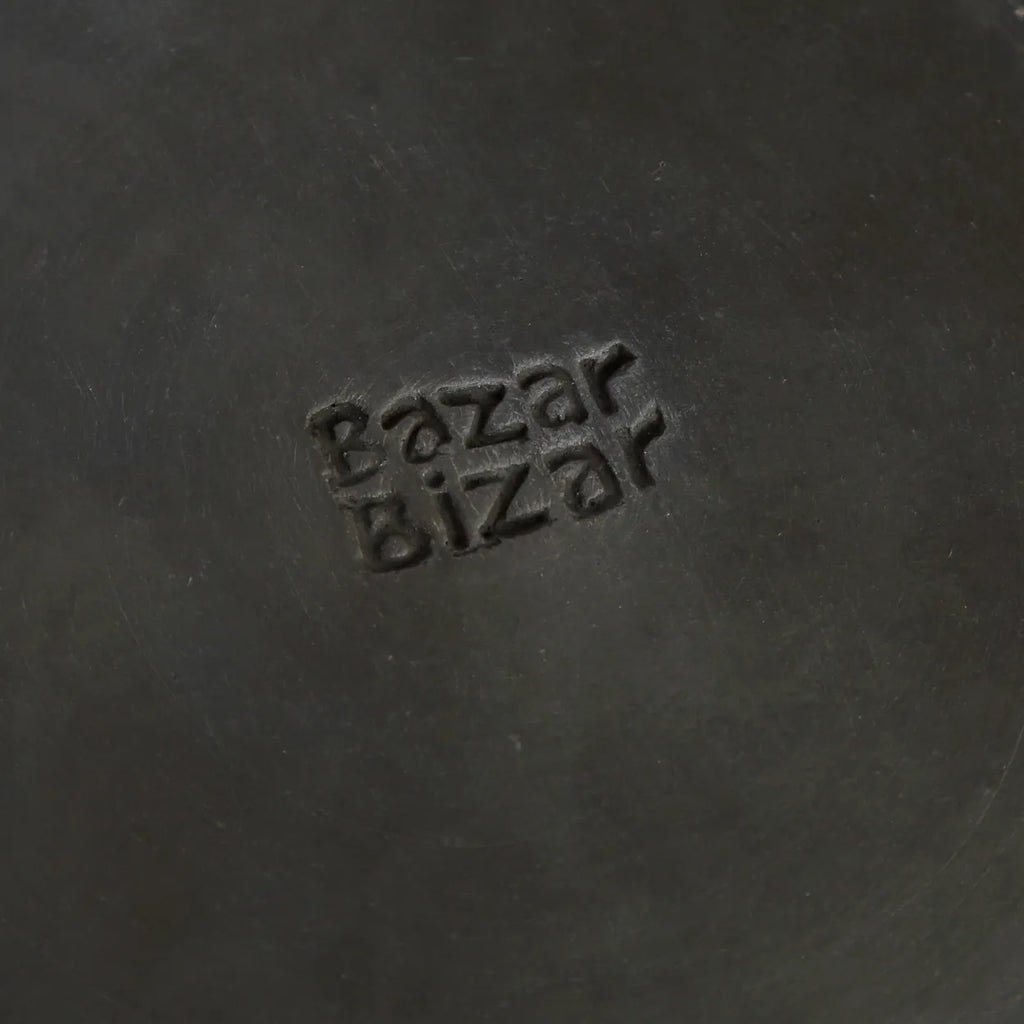 The Burnt Classic Plate - Black - L