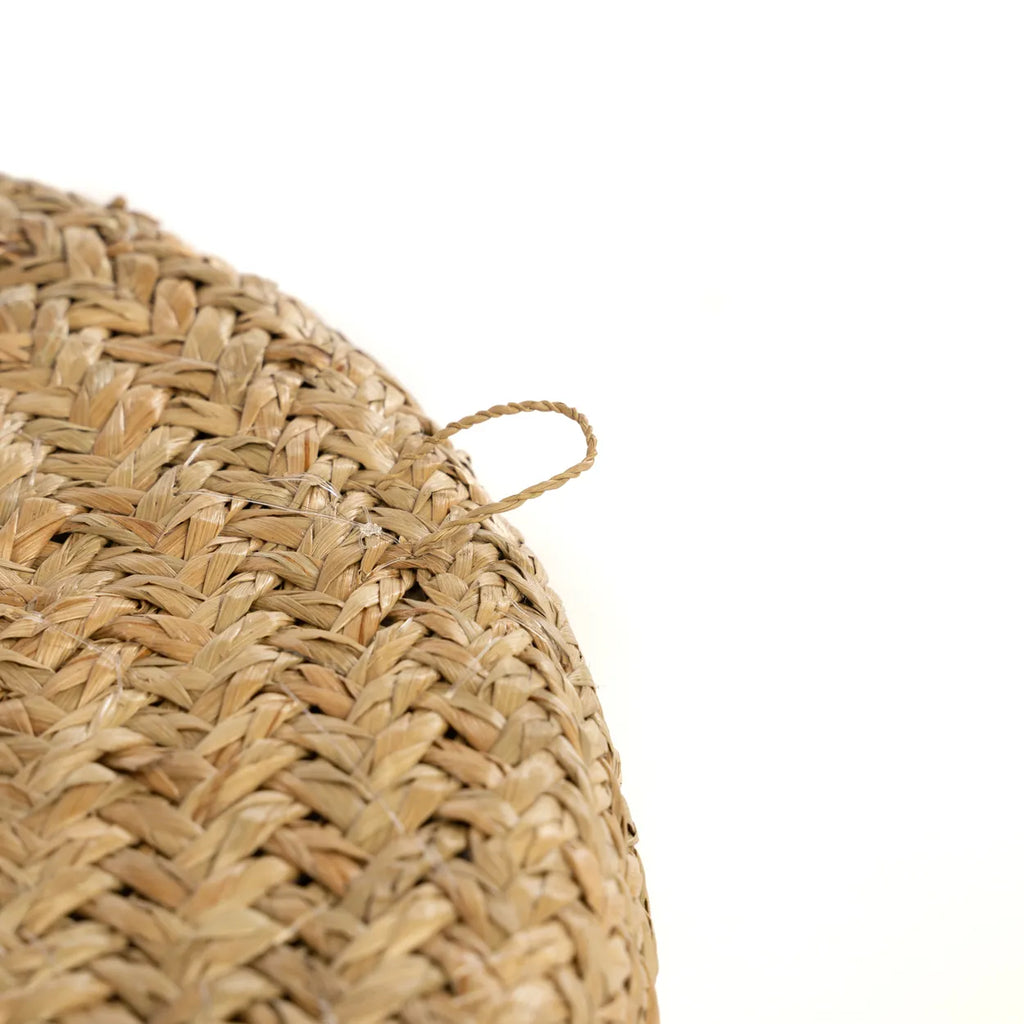 Assiette coquillage Caribe Blanc naturel M