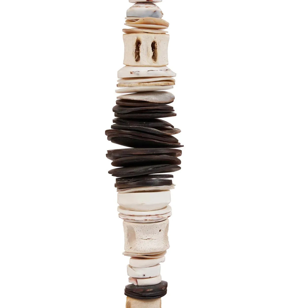 Le Coquillage sur pied - Noir et blanc - M
