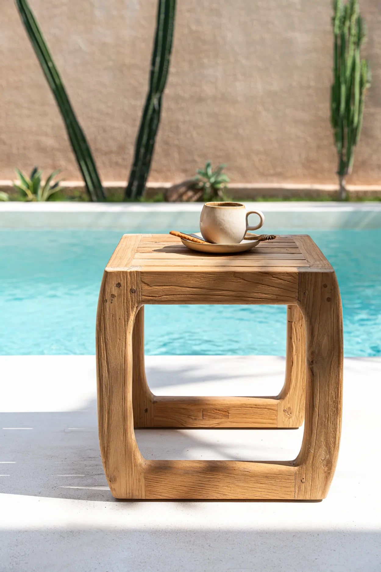 The Symi Stool - Outdoors