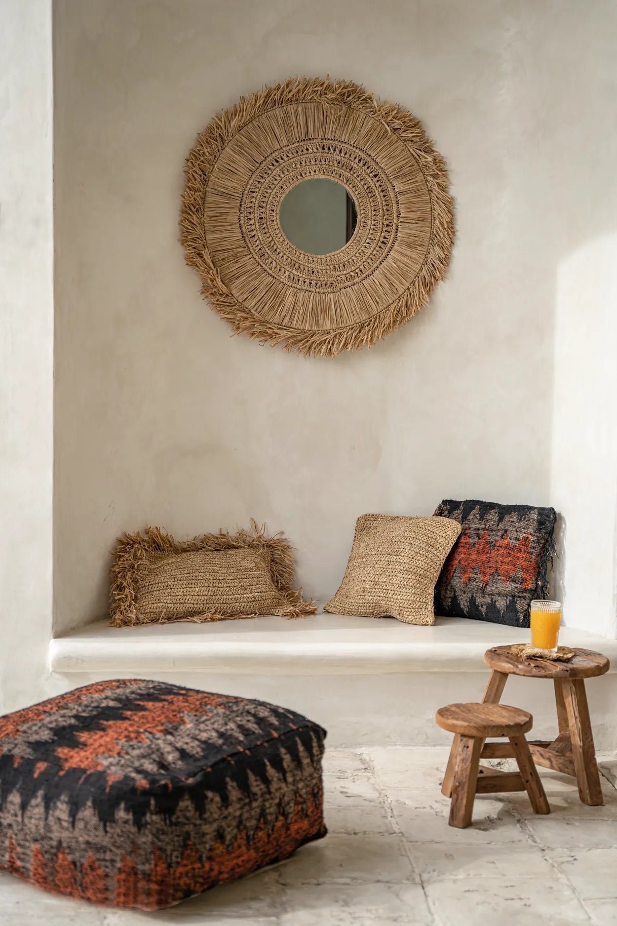 The Oh My Gee Cushion Cover - Black Orange - 40x40_40