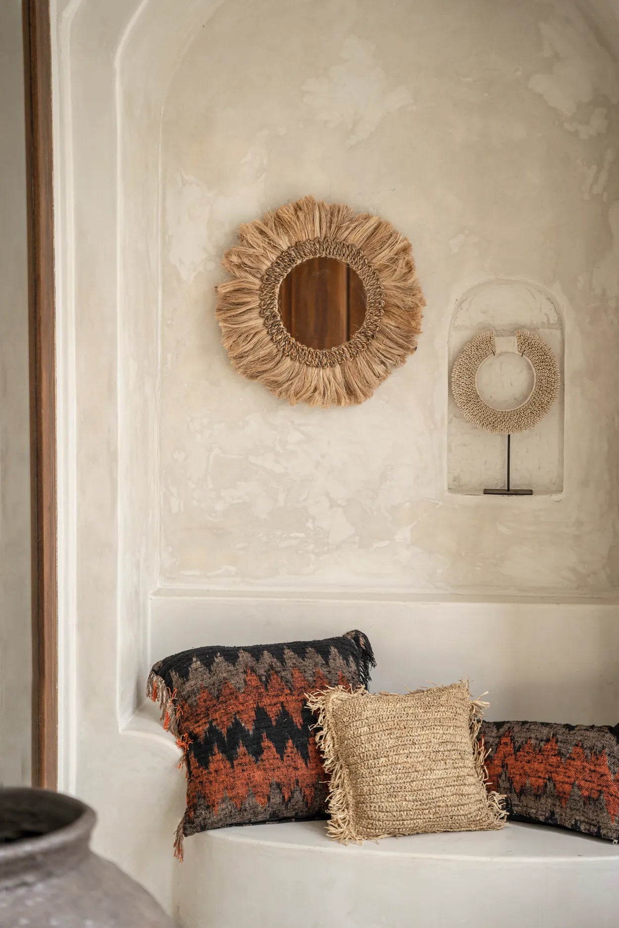The Oh My Gee Cushion Cover - Black Orange - 60x60_40