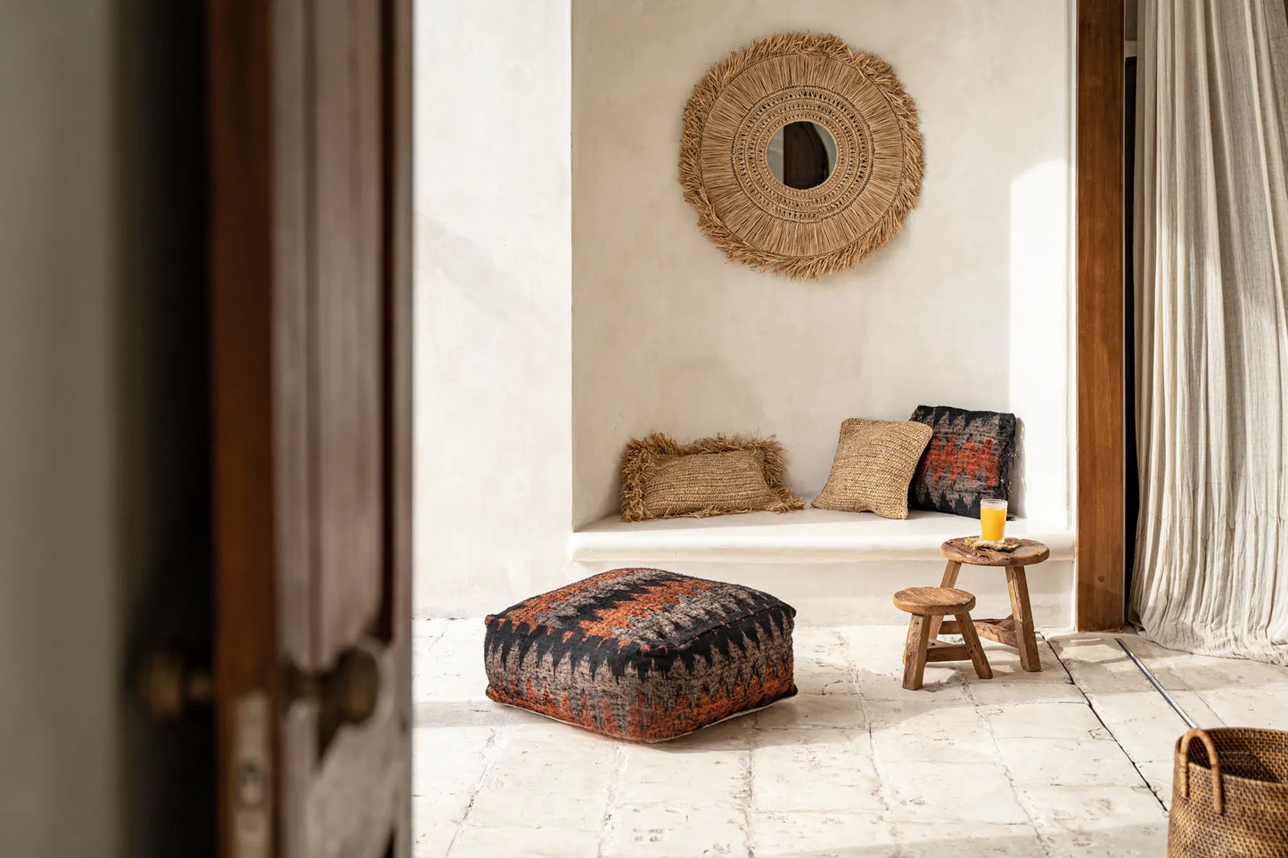 Le pouf Oh My Gee - Noir Orange_40