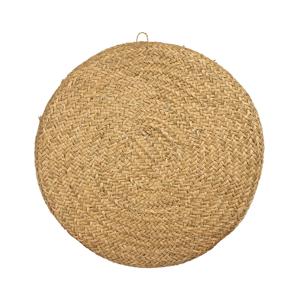 Assiette coquillage Caribe Blanc naturel M