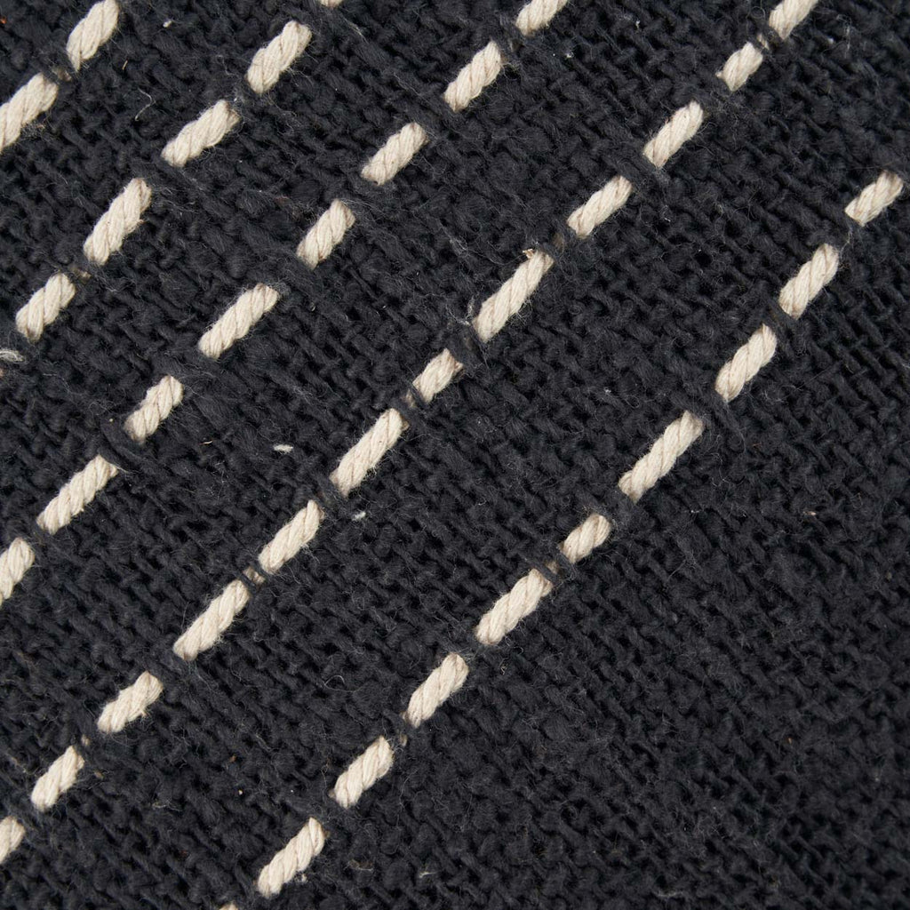 The Drizle Cushion Cover - Black and White