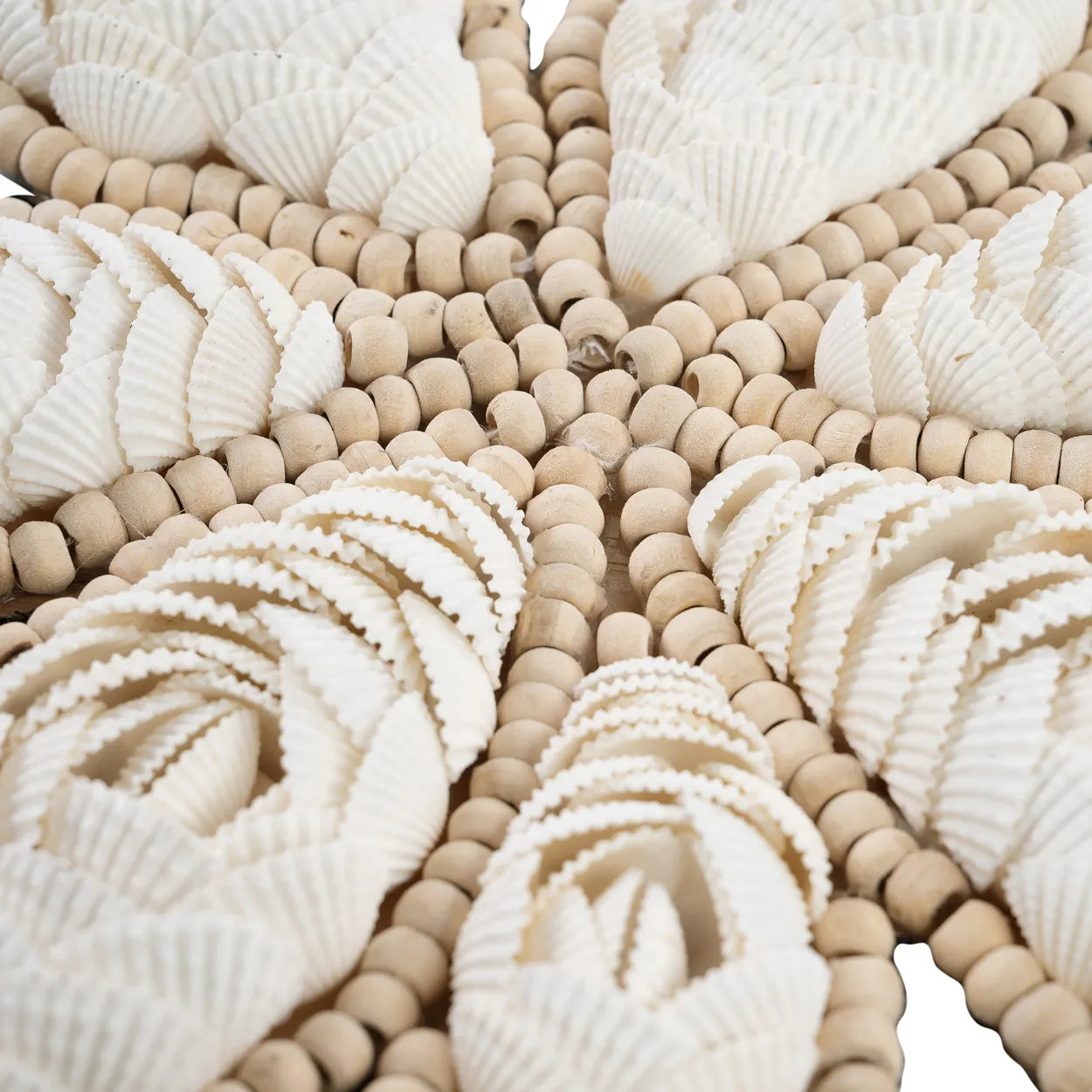 The shell palm tree - White