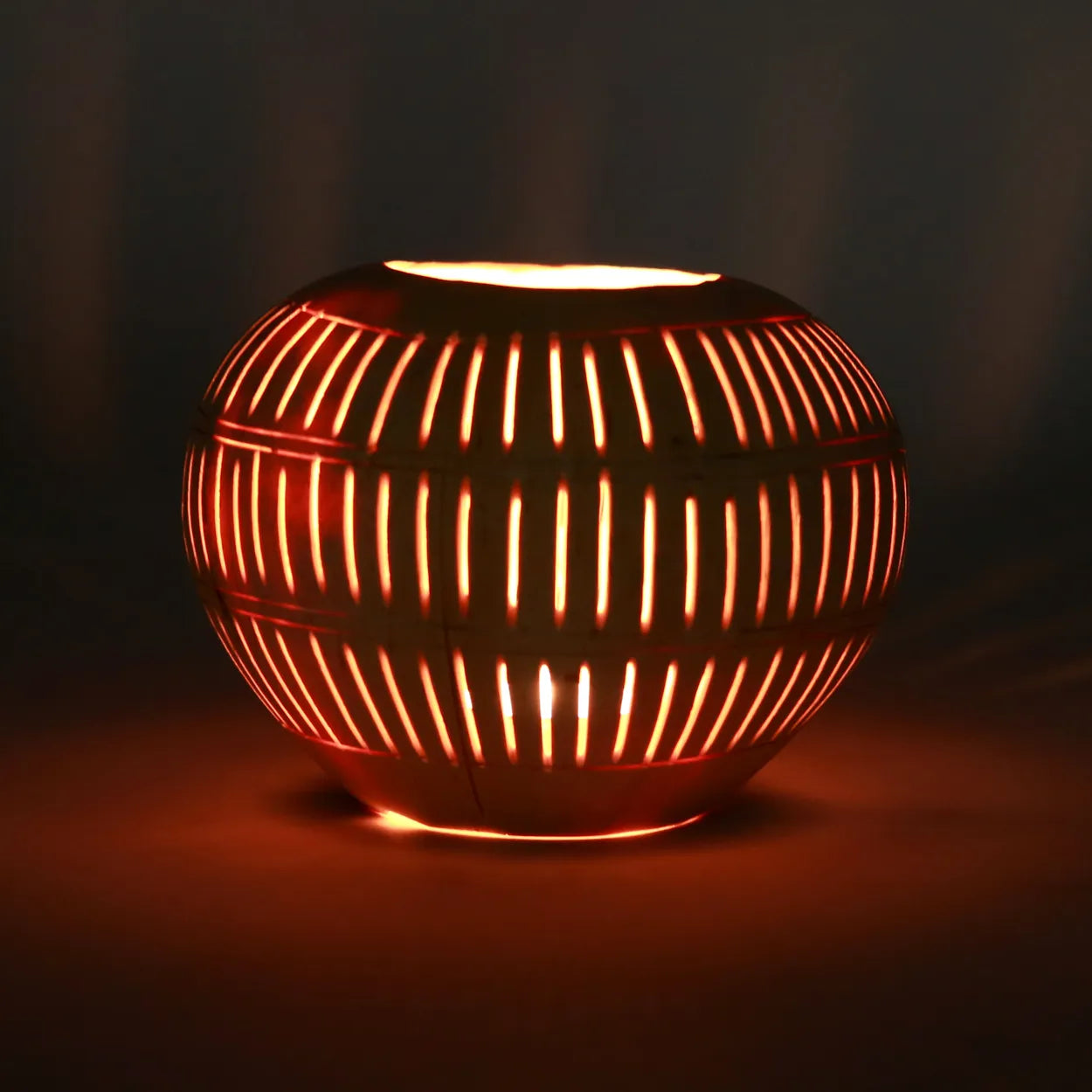 The Coconut Stripe I candlestick - Naturally_40