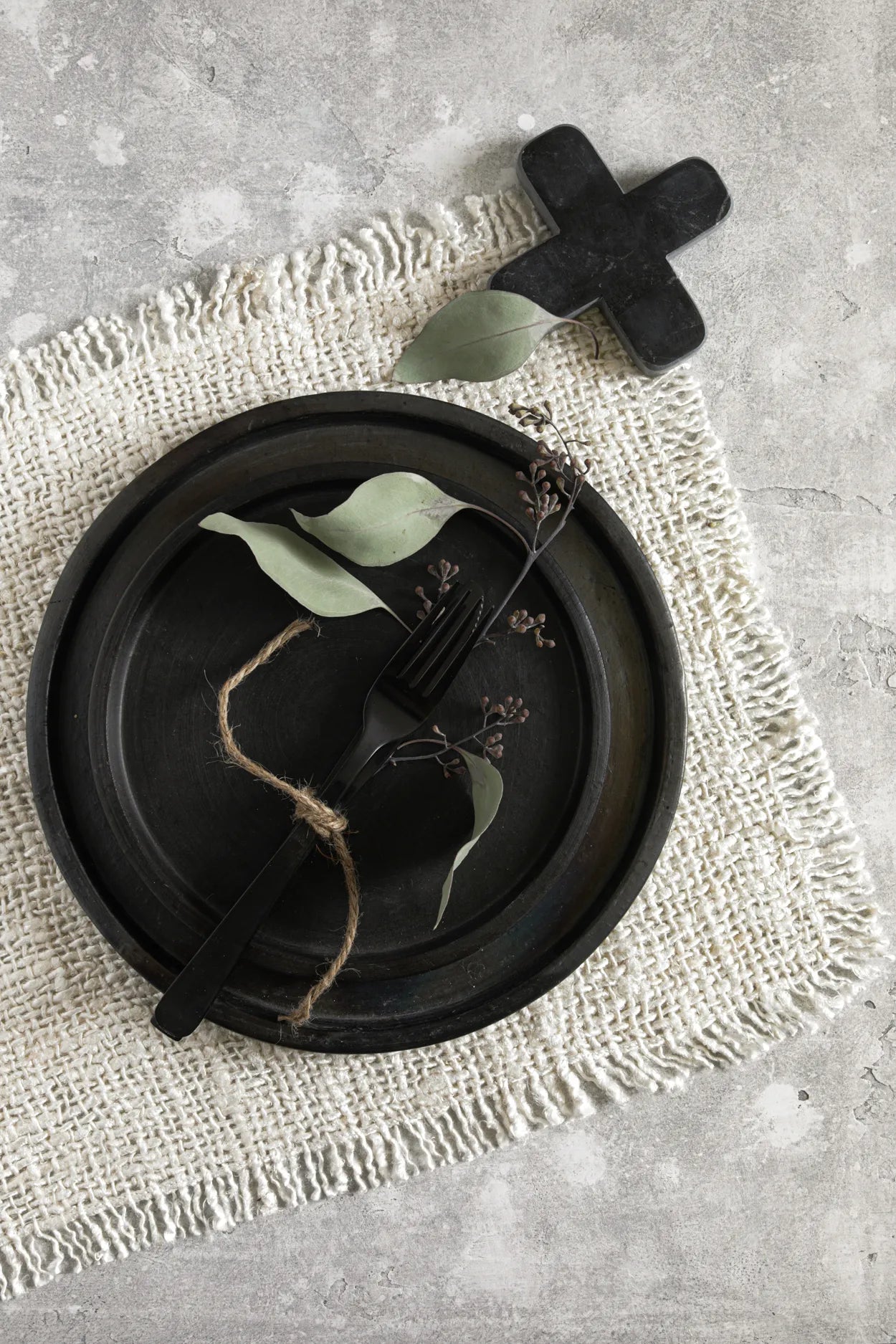 Le dessous de plat en marbre