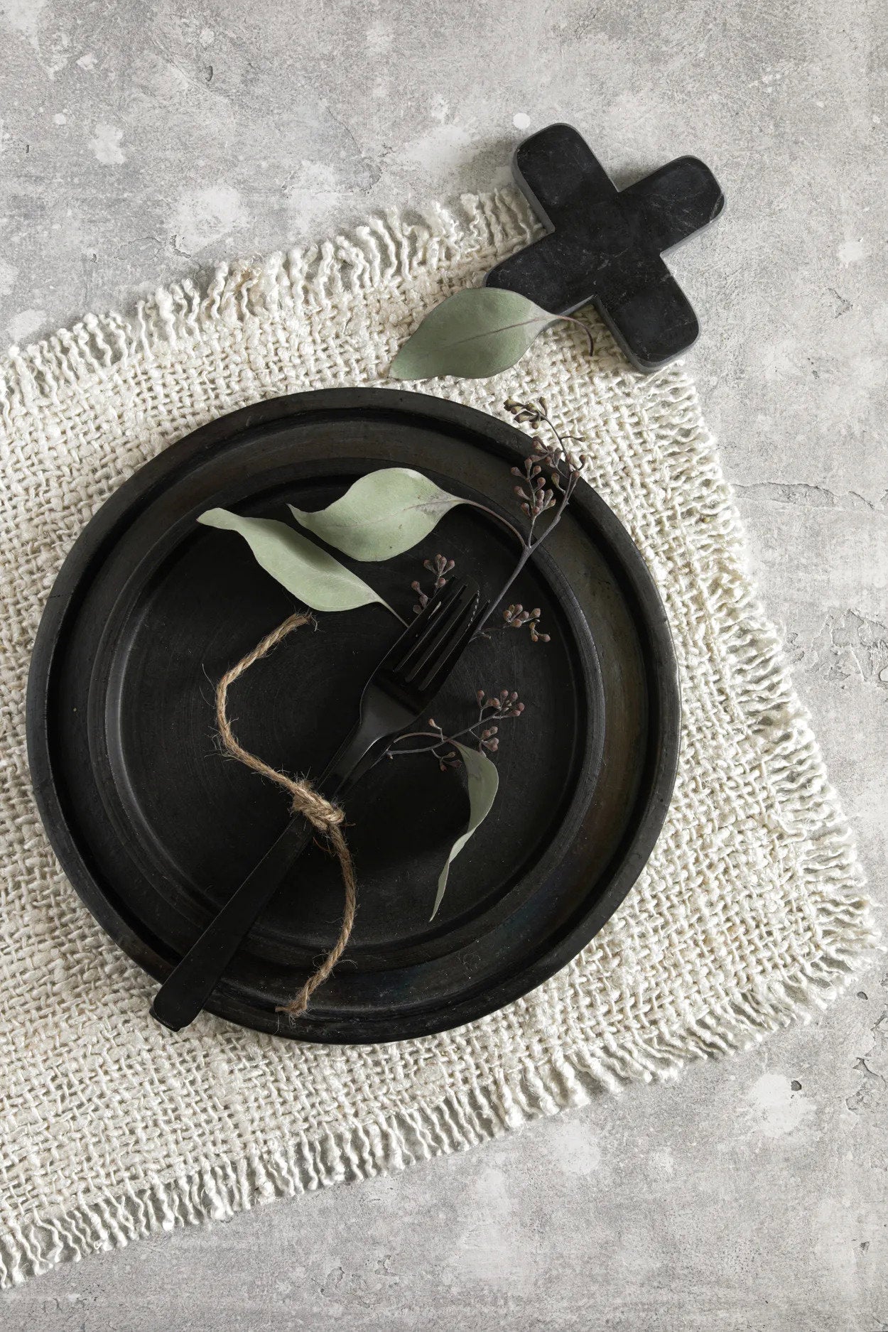 Le dessous de plat en marbre