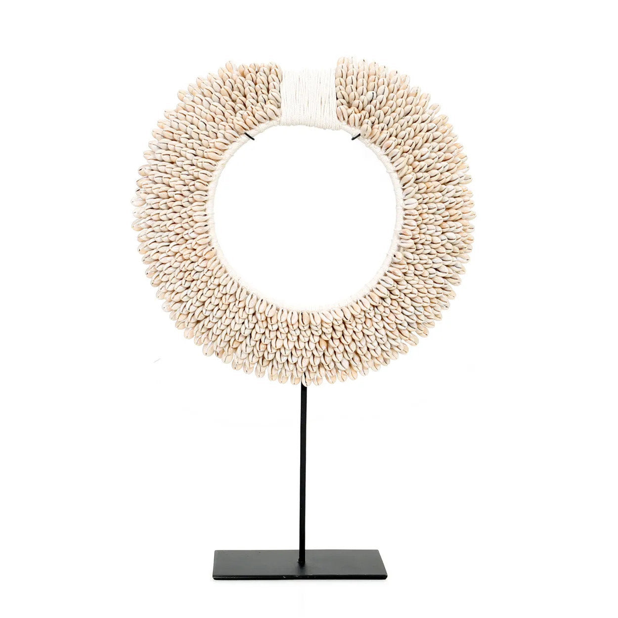 The Papuan Disc on Stand - White - M