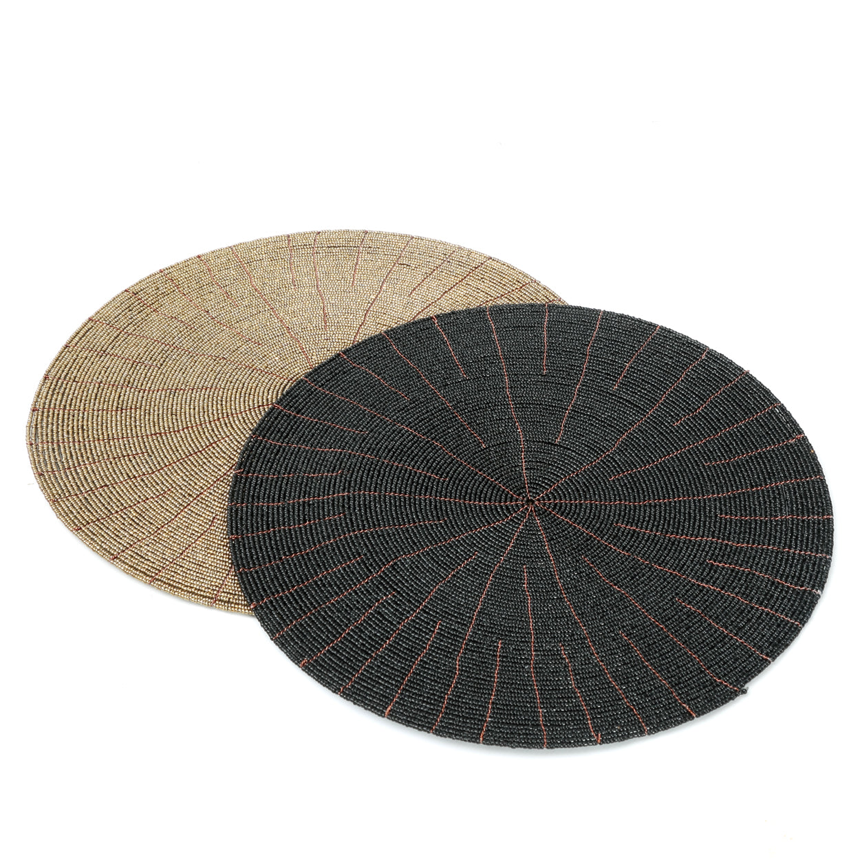 De kralen placemat - Zwart_40