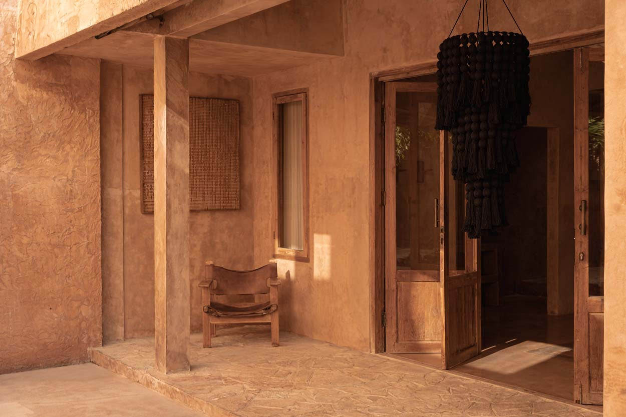 De Nomad katoenen kroonluchter - zwart - XL