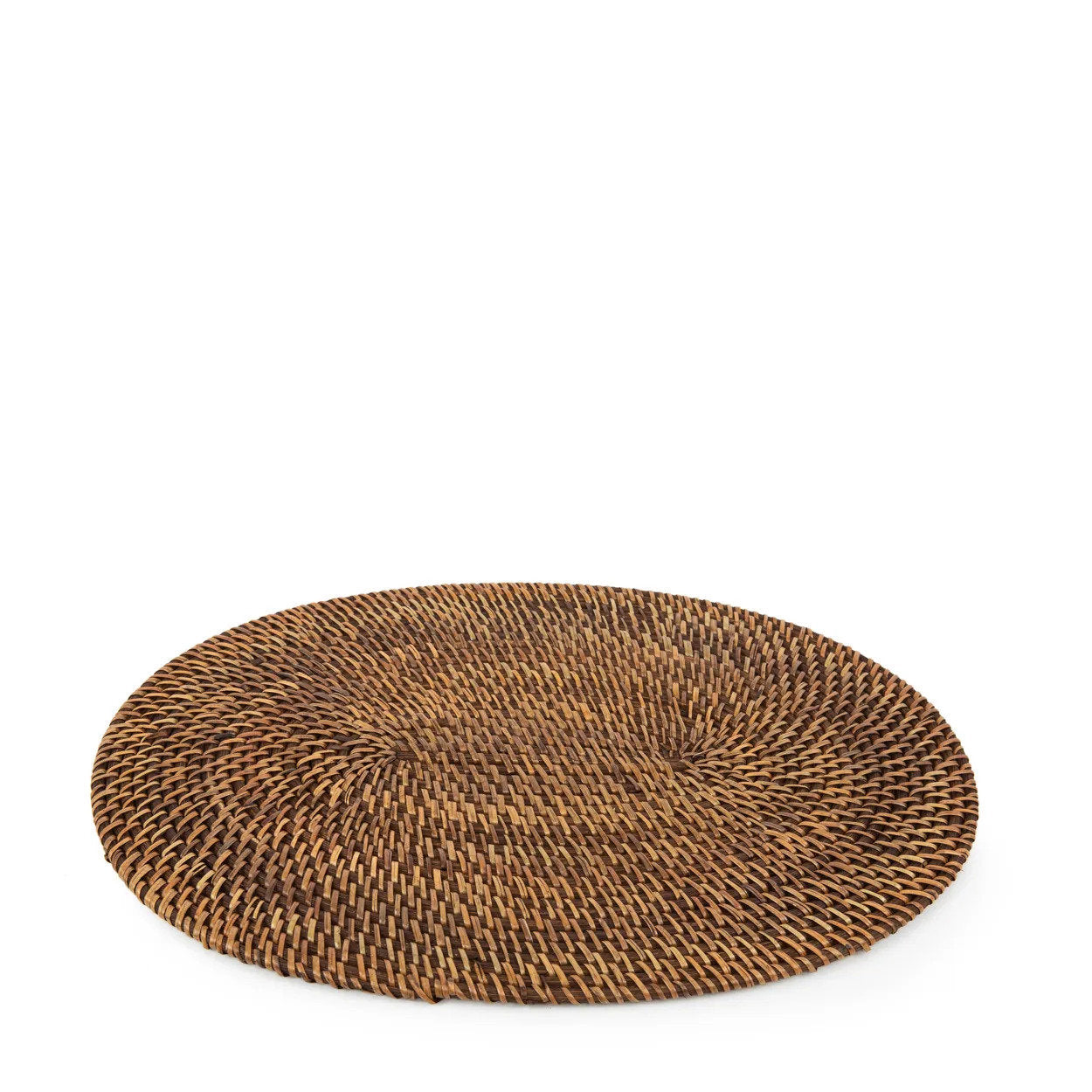 Set de table ovale colonial - Marron naturel