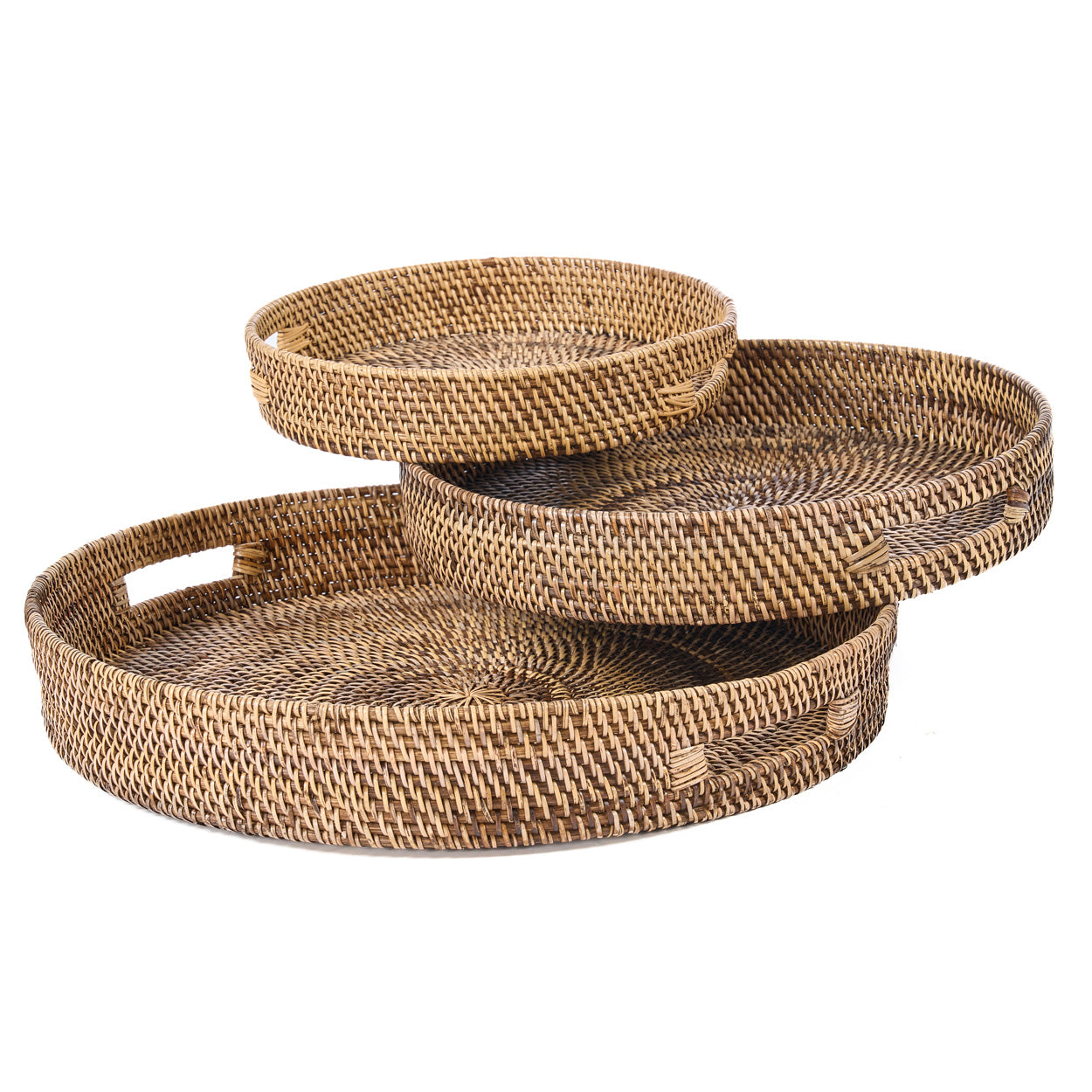 Carry-All-trays - natuurlijk bruin - L