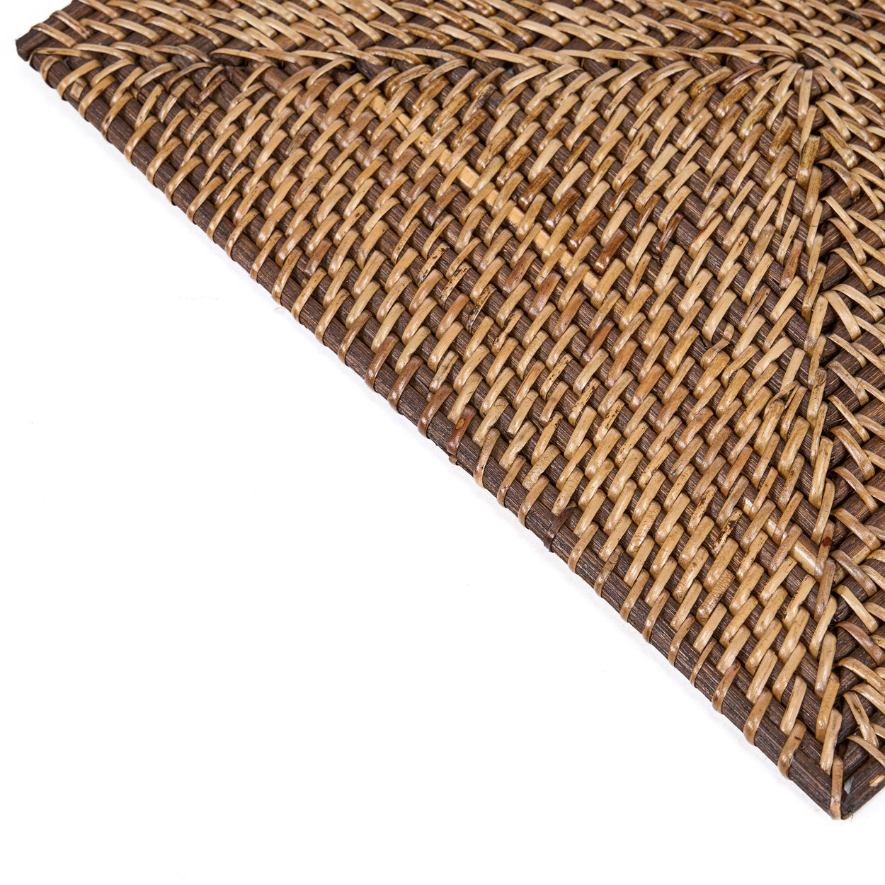 De Colonial rechthoekige placemat - naturel bruin