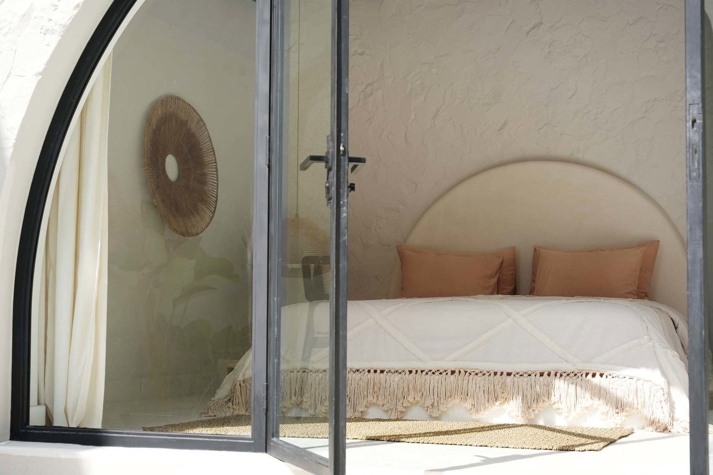 The Berber Bedspread 300 x 240 - Natural