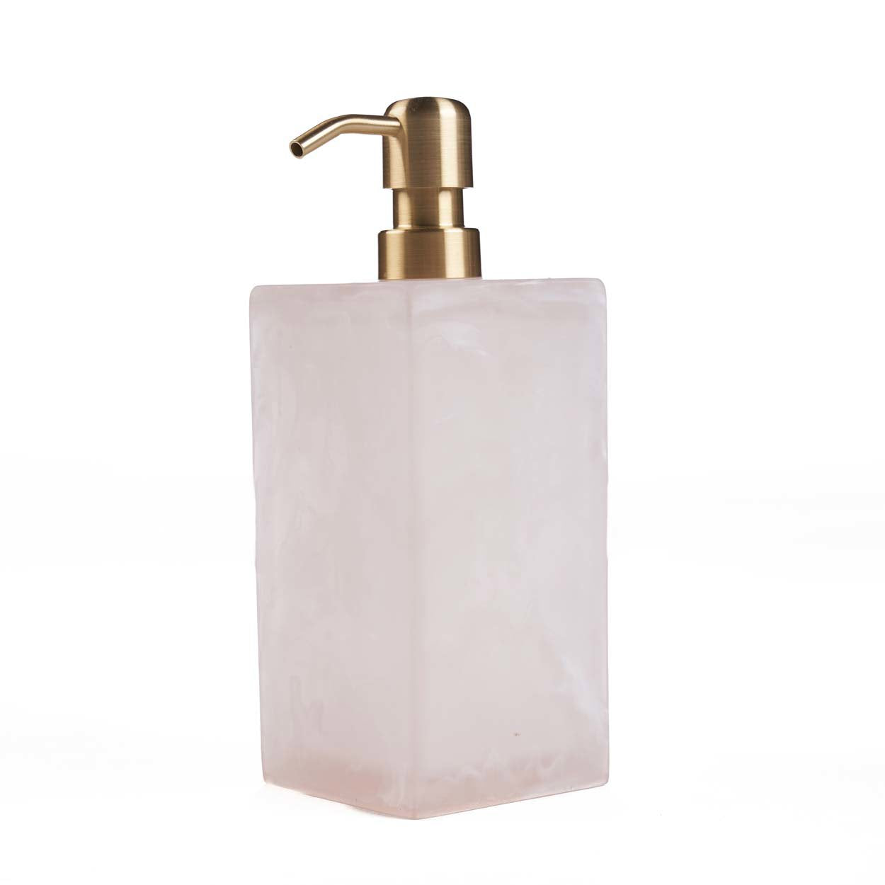 De Hars Zeepdispenser - Roze Wit