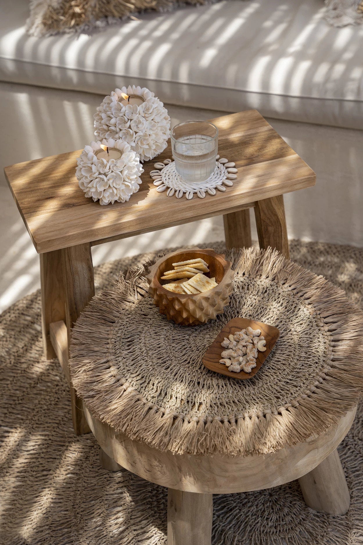 De Gehaakte Raffia Placemat - Natuurlijk